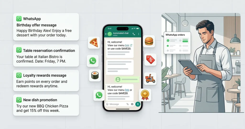 WhatsApp Automation for Food Delivery Businesses
