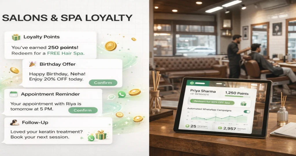 WhatsApp marketing for beauty industry