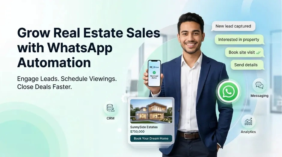 WhatsApp automation for real estate